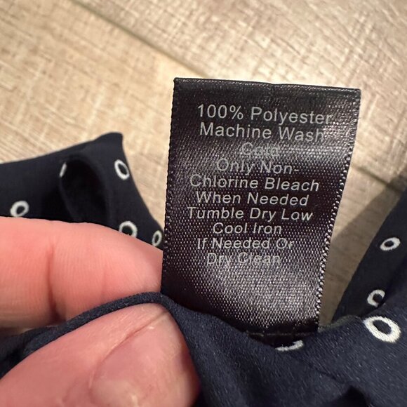 ANN TAYLOR WOMENS LARGE 3/4 SLEEVE BLOUSE - Picture 7 of 8